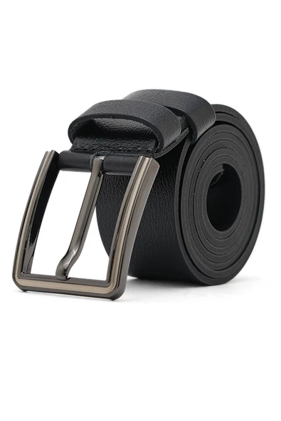 Erkek Siyah Deri Kemer 112533 - Resim 2