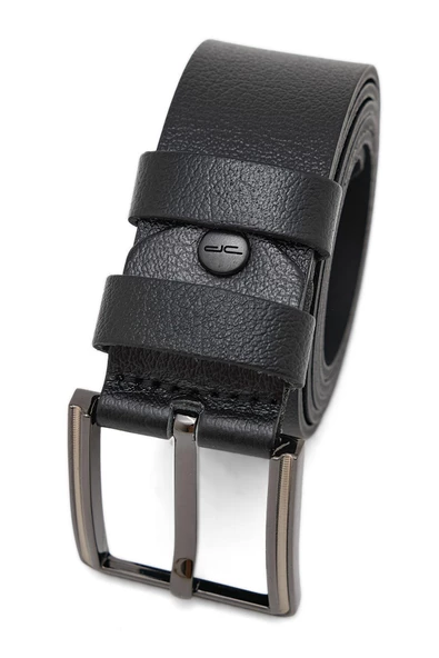 Erkek Siyah Deri Kemer 112533 - Resim 3