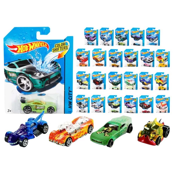 MATTEL BHR15 HOT WHEELS RENK DEGISTIREN ARABALAR*16