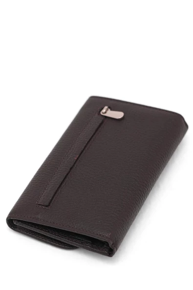 Kadın Deri Cüzdan Koyu Kahve 213501 - 5