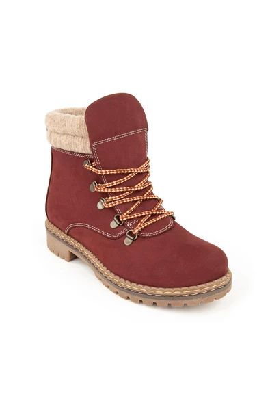 Muya Alegro Anatomik Taban Hakiki Deri Nubuk Kadın Bot - 9