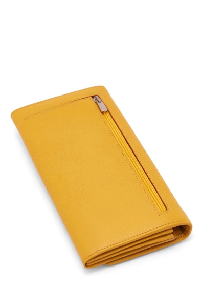 Kadın Deri Cüzdan Sarı 213503 - 2