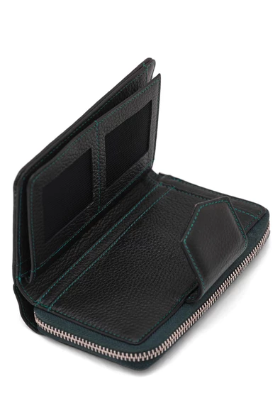 Kadın Deri Cüzdan Haki Yeşil 213504 - 3