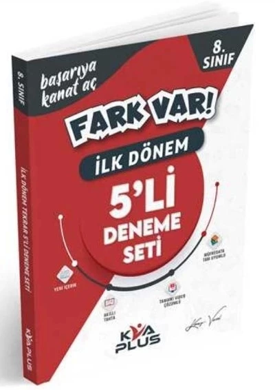 KORAY VAROL YAYINLARI 8.SINIF LGS 1.DÖNEM 5`Lİ DENEME SETİ