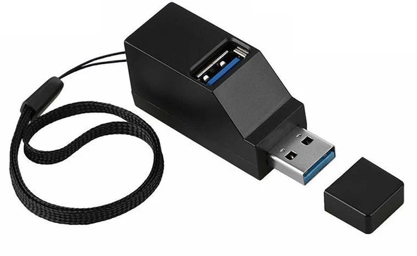 PrimeX PX-4422 3 Port Usb Çoklayıcı, 2xUSB2.0, 1xUSB3.0 USB Çoklayıcı, Mini USB Çoklayıcı - 2