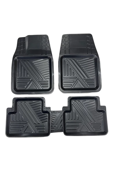 Black Gold Togg 10x 2023+ Zebra 3D Kauçuk Havuzlu Paspas