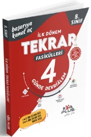 KORAY VAROL YAYINLARI 8.SINIF İLK DÖNEM TEKRAR FASİKÜLLERİ