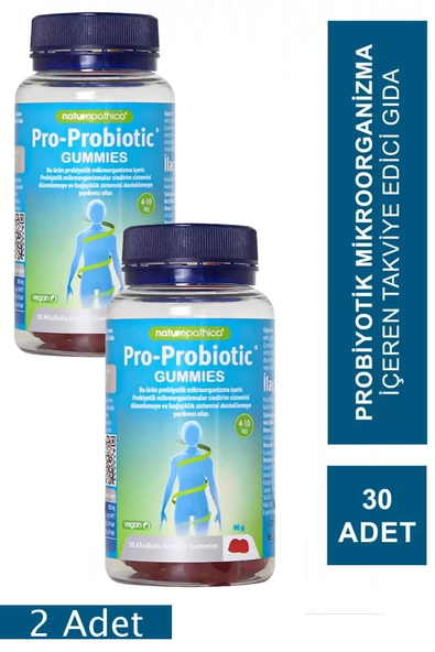 Naturopathica Pro-Probiotic 30 Gummies 2 Adet