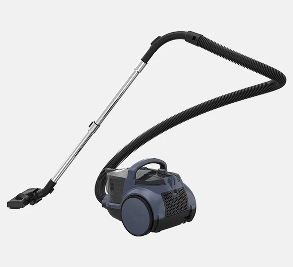 Hyundai Toz Torbasız Süpürge - Mavi HC210B - 3