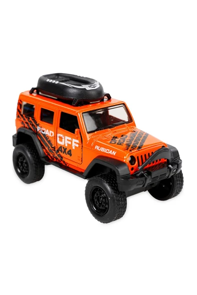 Açılır Ön Kapılar, Gerçekçi Tasarım: Çek Bırak Metal Spor Jeep 12cm.
