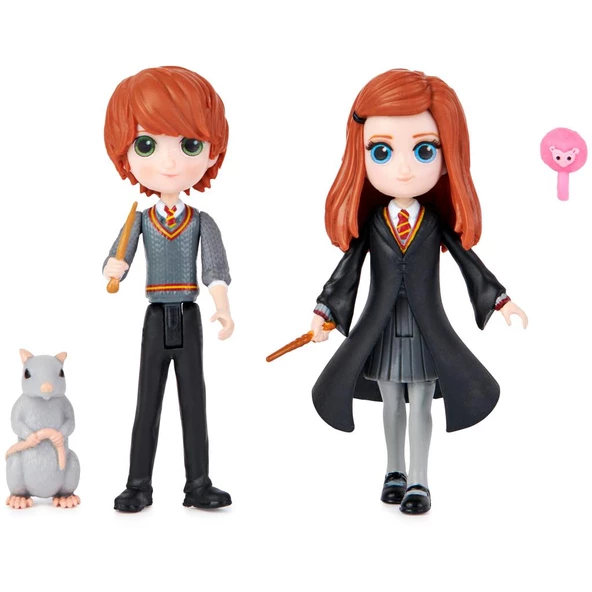 Spin Master Harry Potter Magical Minis Ron Weasley ve Ginny Weasley Dostluk Seti 6061834
