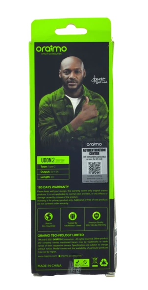 ORAİMO Type-C Kablo 2 Metre 2A Hızlı Şarj - 2
