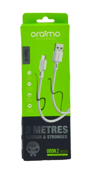 ORAİMO Type-C Kablo 2 Metre 2A Hızlı Şarj