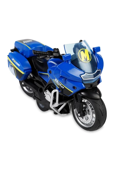 Hızlı ve Heyecanlı: Çek Bırak Metal Motorsiklet 12cm.