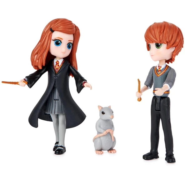 Spin Master Harry Potter Magical Minis Ron Weasley ve Ginny Weasley Dostluk Seti 6061834 - 4