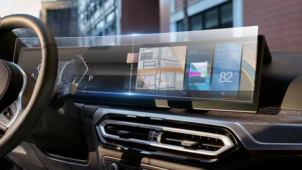 Bmw i5 Dijital Gösterge ve Multimedya Bilgi Ekranı Uyumlu 9H Nano Ekran Koruyucu ürün görseli 1