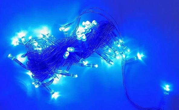 Ayarlanabilir Sekiz Fonksiyonlu 10 Metre 100 Ledli Yılbaşı Dekoratif Led Işık Aydınlatma - 3