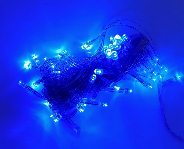 Ayarlanabilir Sekiz Fonksiyonlu 10 Metre 100 Ledli Yılbaşı Dekoratif Led Işık Aydınlatma - 2