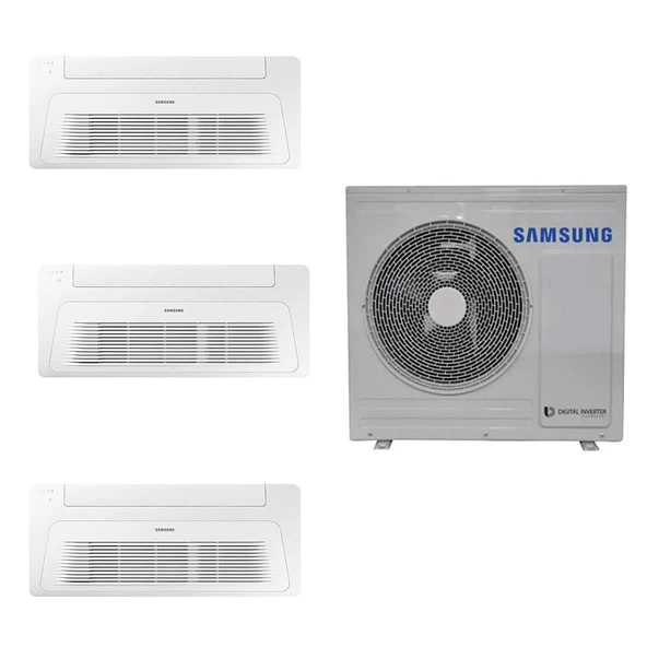 Samsung Wind Free Multi Tek Yön Kaset 1+3 Sistem (AJ080TXJ4KH/EA) 9+9+18 Btu 8kw Dış Ünite