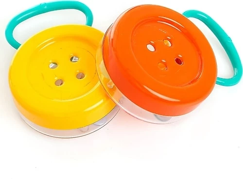Zuzu Toys 4118 2'li Düğme Çıngırak Bebek Oyuncakları - 4