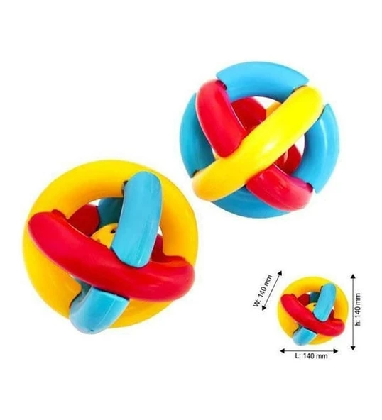 Zuzu Toys 4030  Baby Ball Çıngıraklı Top - 3