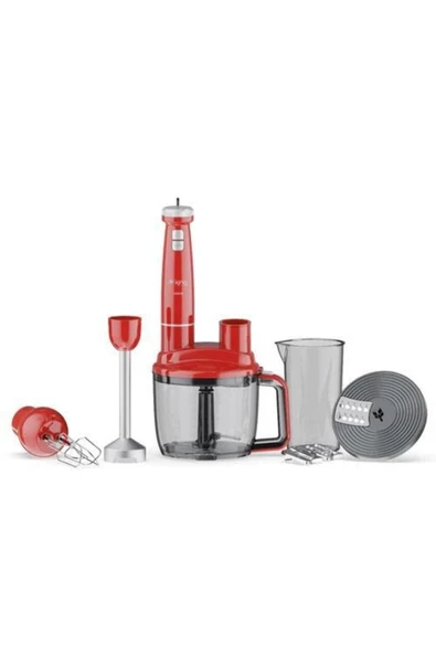 KİNG BODIE KKB973 BLENDER SET KIRMIZI