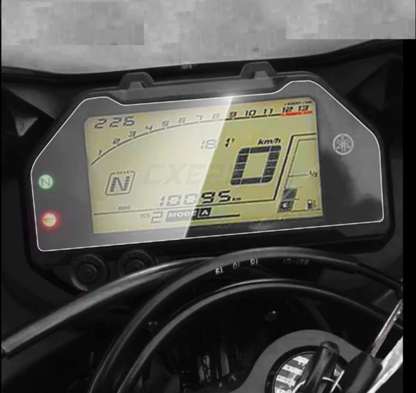 Yamaha Yzf R25 2019 2024 Gösterge 9h Nano Ekran Koruyucu Uyumlu - 2