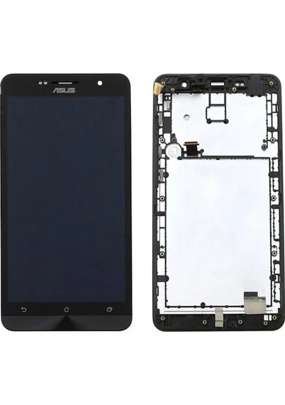 Gmr Asus Uyumlu Zenfone 6 (A601Cg) Lcd Ekran + Dokunmatik Çıtalı - 2