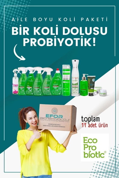 ECOPROBİOTİC Avantajlı Aile Boyu Koli Paketi