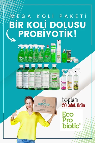 ECOPROBİOTİC Avantajlı Mega Koli Paketi