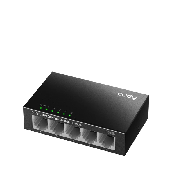 Cudy Switch 5 Port Fs105D 10/100Mbps Fast Ethernet Desktop