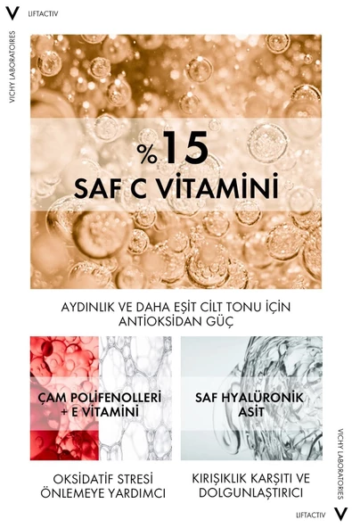 Vichy Liftactiv Supreme Vitamin C Serum Antioksidan 20 ml - 6