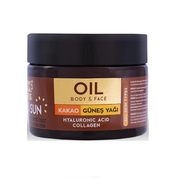 Softto Plus Kakao (Cacao Sun) Bronzlaştırıcı Güneş Yağı Yüz ve Vücut 100ml - 3