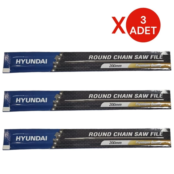 Hyundai Motor Zincir Bileme Eğesi 7/32'' (5.5MM) 3 Adet ürün görseli