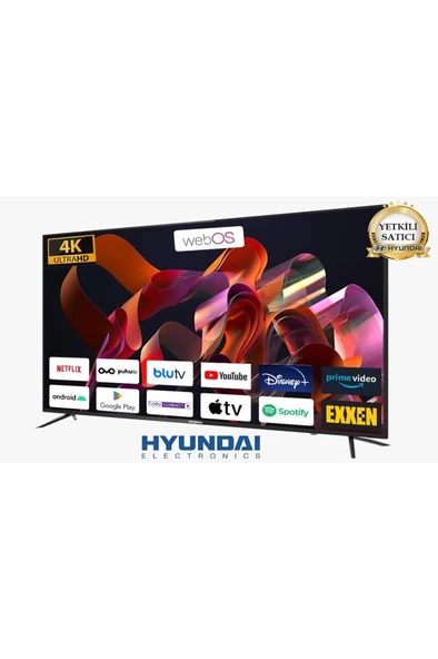 Hyundai 55HYN3205 4K Ultra HD 55" 140 Ekran Uydu Alıcılı Smart LED TV