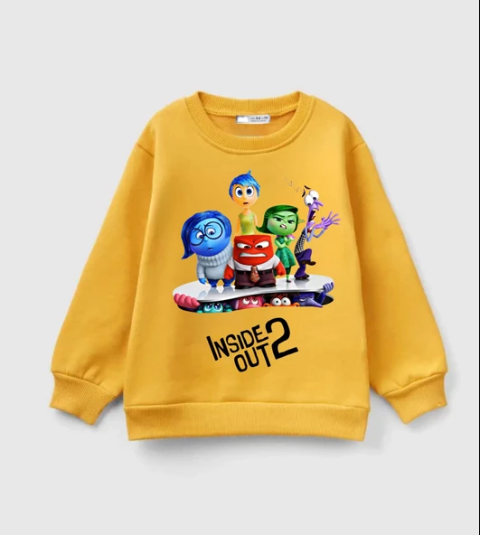 Ters Yüz Çocuk Sweatshirt