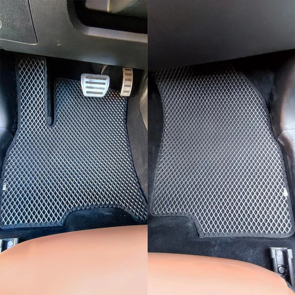 Bod Chery Tiggo 8 Pro Max 7 Koltuk 3D Havuzlu Paspas 2024-Sonrası Siyah - Resim 2