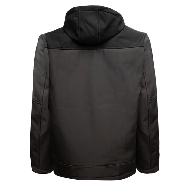 Softshell Kapşonlu Parçalı Mont - 2