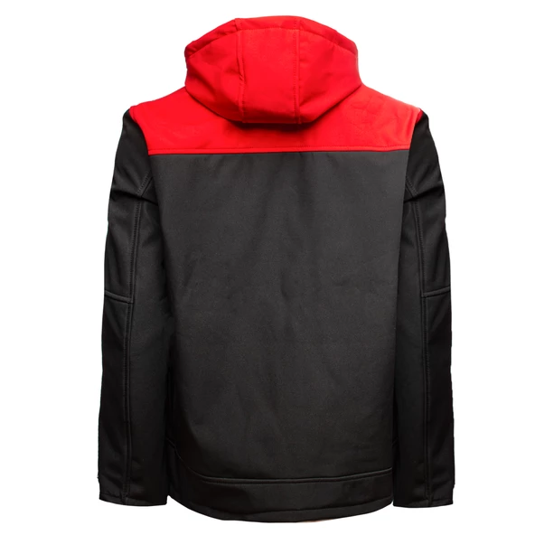 Softshell Kapşonlu Parçalı Mont - 7