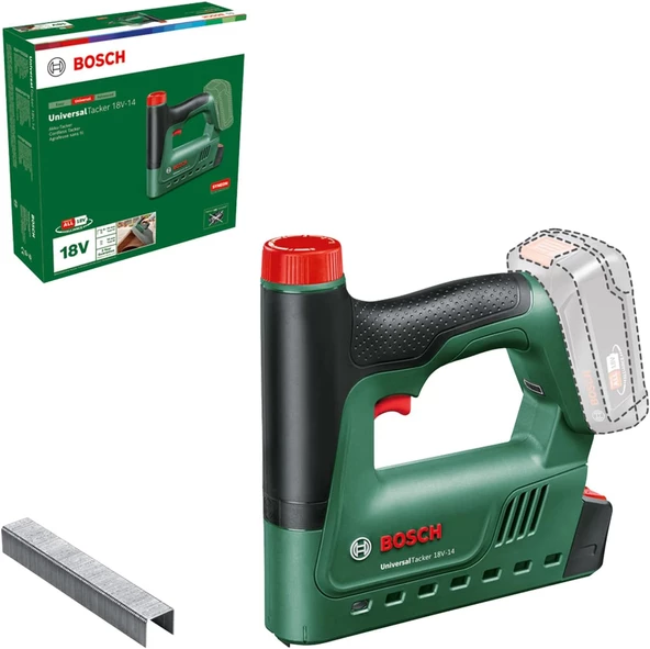 Bosch Universal Tacker 18V-14 Zımba ve Çivi Tabancası - 06032A7000