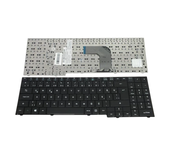 Casper CMF.2520-8M35P-B Klavye Tuş Takımı Siyah TR