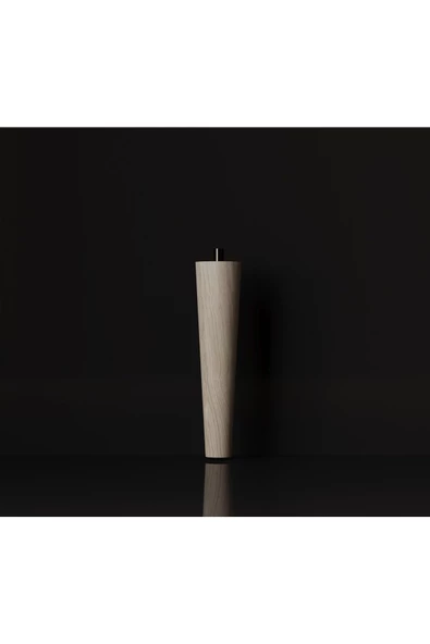 Enwood TV ÜNİTESİ AHŞAP AYAK 19 CM DOĞAL AHŞAP BOYASIZ - 3