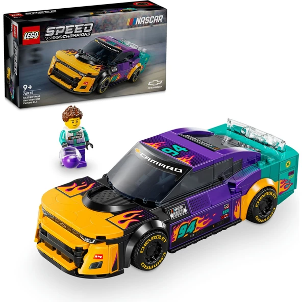 Lego Speed Champions Nascar Next Gen Chevrolet Camaro Zl1 76935 - 1