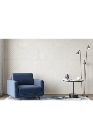 Enwood Boyanabilir Duvar Paneli Modern Karma (50 Cm X 50 Cm )8mm Ham Mdf - 3