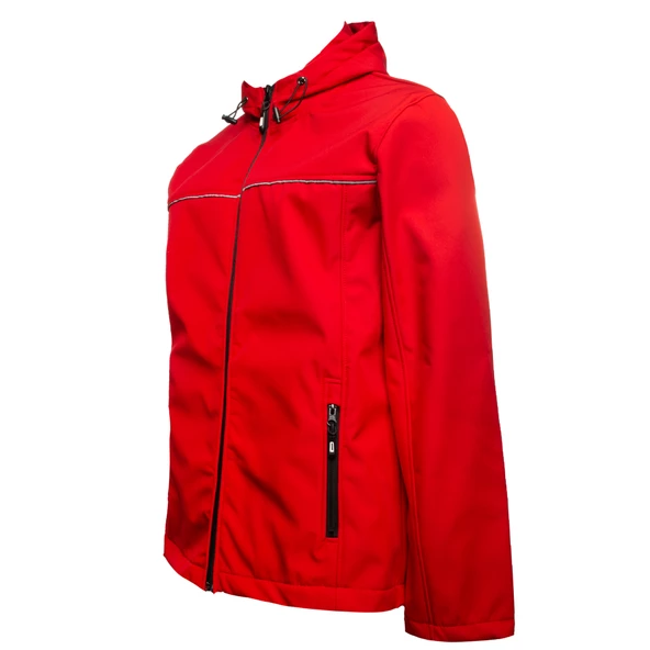 Softshell Kapşonlu Mont - 5