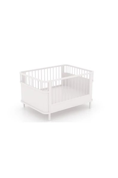 Enwood SAGİTTARİUS MODÜLER MDF BEYAZ BÜYÜYEN BEŞİK  (İÇ YATAK ÖLÇÜSÜ 90 CM  X 130 CM) - 5