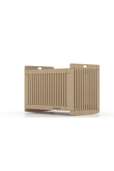 Enwood ALGOL MODÜLER MDF SALLANAN BEŞİK SAFİR MEŞE (İÇ YATAK ÖLÇÜSÜ 60 CM  X 100 CM) - 2