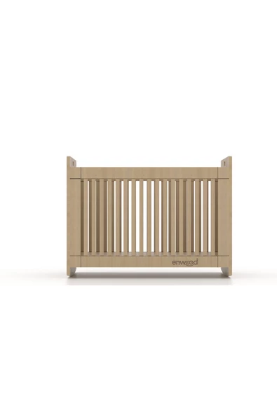 Enwood ALGOL MODÜLER MDF SALLANAN BEŞİK SAFİR MEŞE (İÇ YATAK ÖLÇÜSÜ 60 CM  X 100 CM) - 4