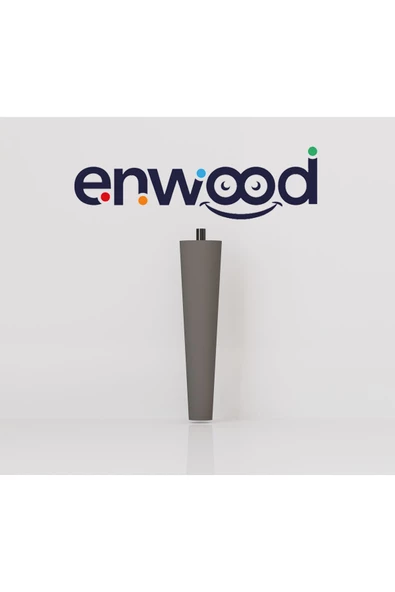 Enwood Tv Ünitesi Ahşap Ayak 19 Cm Gri Renk - 2