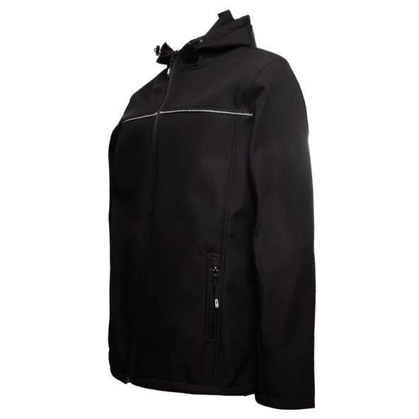 Softshell Kapşonlu Mont - 12